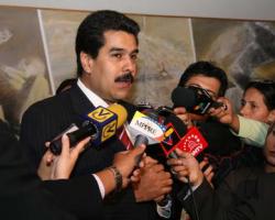 Venezuelan Foreign Minister Nicolas Maduro Travels to Cuba on Tuesday